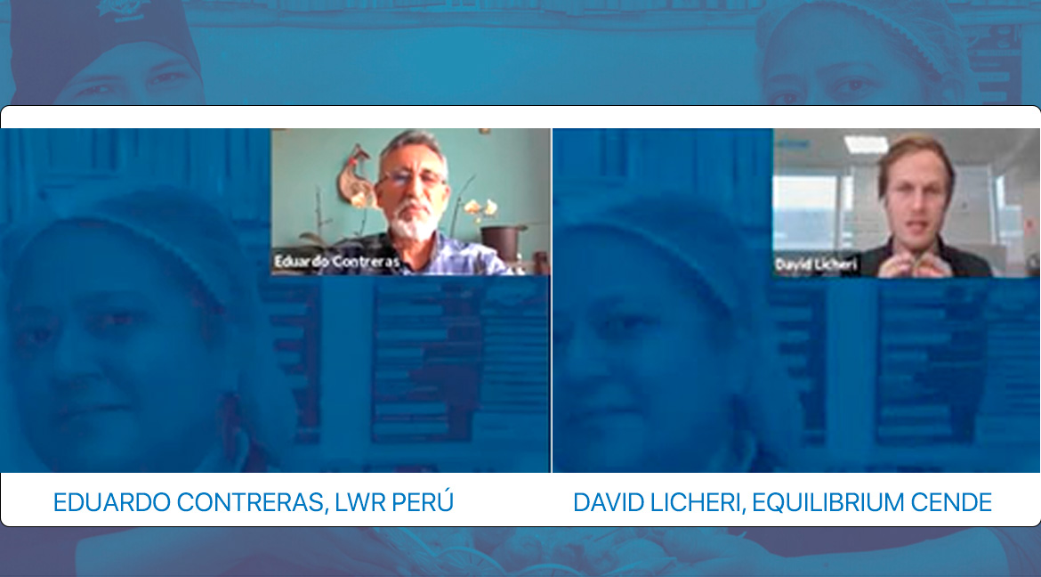 webinar-emprendimiento-de-migrantes-ONG-LWR-Equilibrium-conversatorio-VenInformado-Perú-mirantes-refugiados